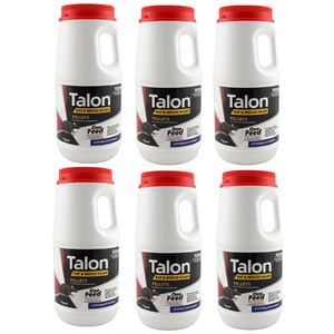 Talon Pellets 6x 1kg Buckets Rat & Mouse Bait Killer