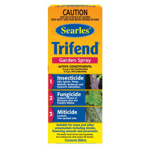 Searles 200mL Trifend Insecticide Fungicide Miticide Garden Spray