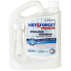 Wet & Forget 2L Indoor Mould and Mildew Sanitising Cleaner