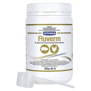 Vetsense 600g Fluverm Pig Poultry Wormer