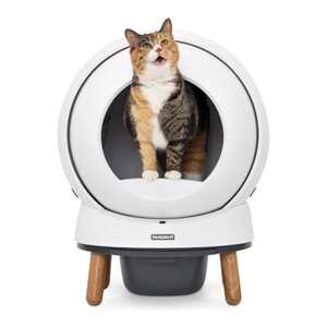 PetSafe ScoopFree SmartSpin Self-Cleaning Cat Litter Box | White | ZAL10-17986