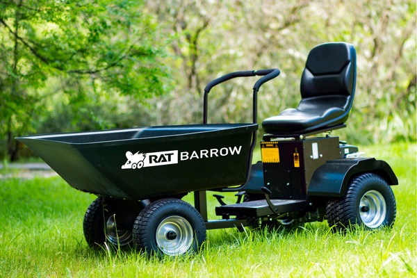 RAT Barrow: The Ultimate Ride-On Wheelbarrow Guide